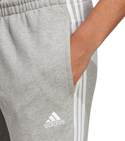 adidas Essentials 3 Stripes Womens Joggers - Grey