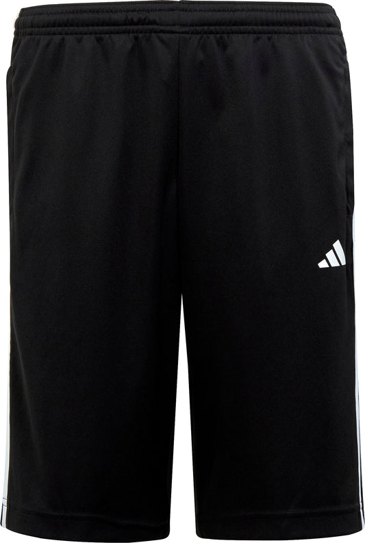 adidas Essentials 3 Stripes Junior Training Shorts - Black