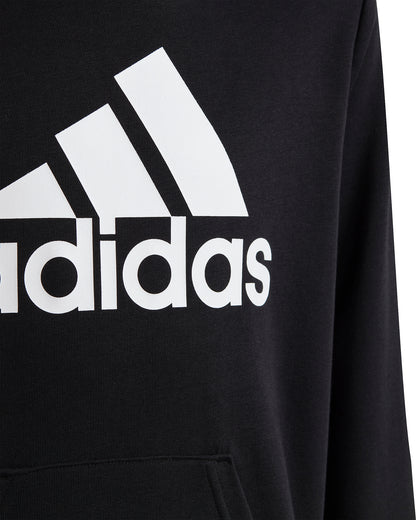 adidas Essentials Big Logo Junior Hoody - Black