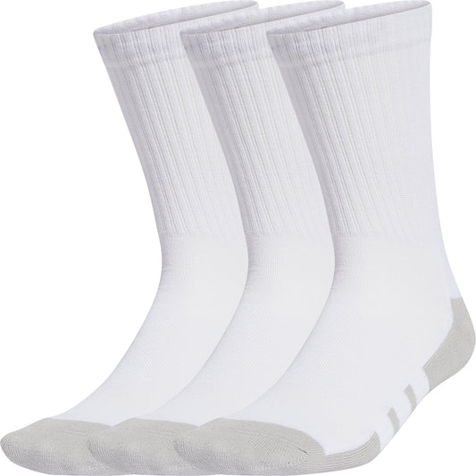 adidas Essentials ClimaCool (3 Pack) Crew Socks - White
