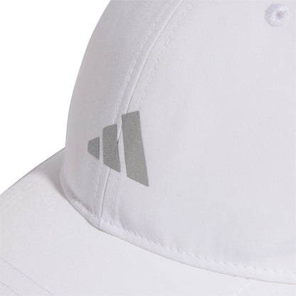 adidas Essentials ClimaCool 6 Panel Running Cap - White
