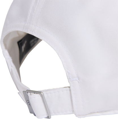 adidas Essentials ClimaCool 6 Panel Running Cap - White
