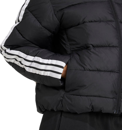 adidas Essentials ClimaWarm 3 Stripes Womens Down Jacket - Black