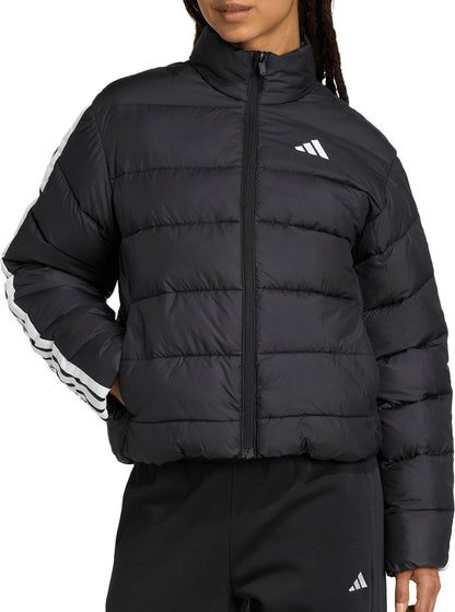 adidas Essentials ClimaWarm 3 Stripes Womens Down Jacket - Black
