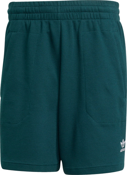 adidas Essentials Trefoil Waffle Mens Shorts - Green