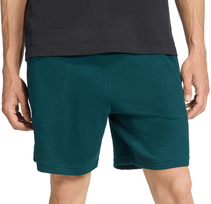 adidas Essentials Trefoil Waffle Mens Shorts - Green
