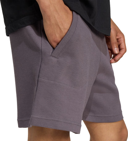 adidas Essentials Trefoil Waffle Mens Shorts - Grey