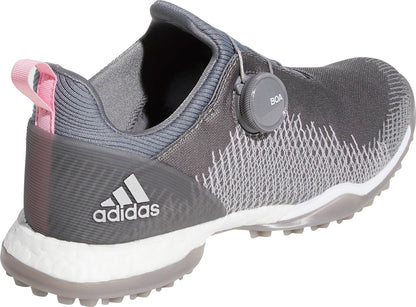 adidas ForgeFiber BOA Womens Golf Shoes - Grey