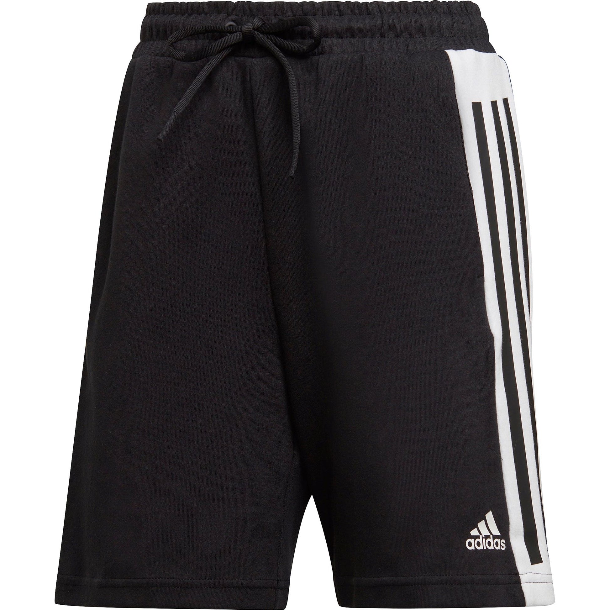 Adidas Future Icons Stripes Shorts Hk4554 Front - Front View