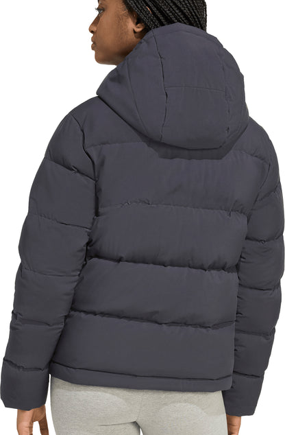adidas Helionic ClimaWarm Hooded Womens Down Jacket - Black