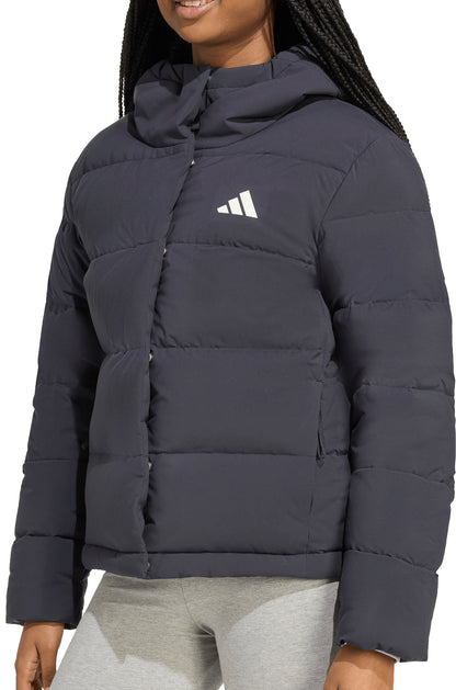 adidas Helionic ClimaWarm Hooded Womens Down Jacket - Black