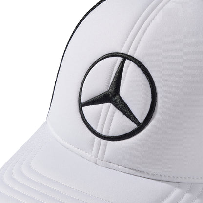 adidas Mercedes AMG F1 Team Snapback Star Trucker Cap - White