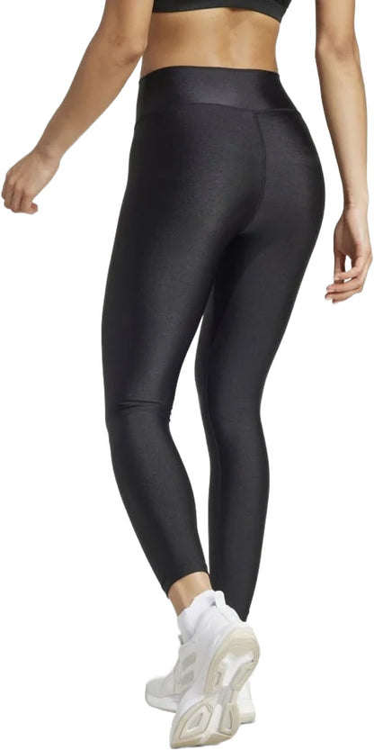 adidas Optime Essentials Shine Womens 7/8 Training Tights - Black