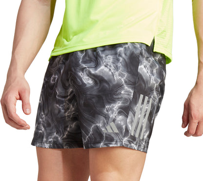 adidas Own The Run 7 Inch Mens Running Shorts - Grey