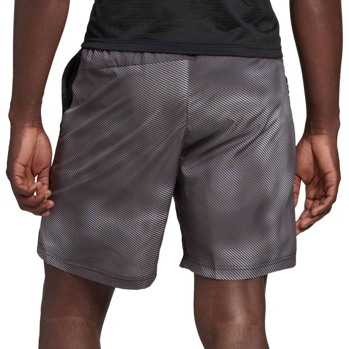 Adidas Own The Run Colourblock Shorts Hl3929 Back View