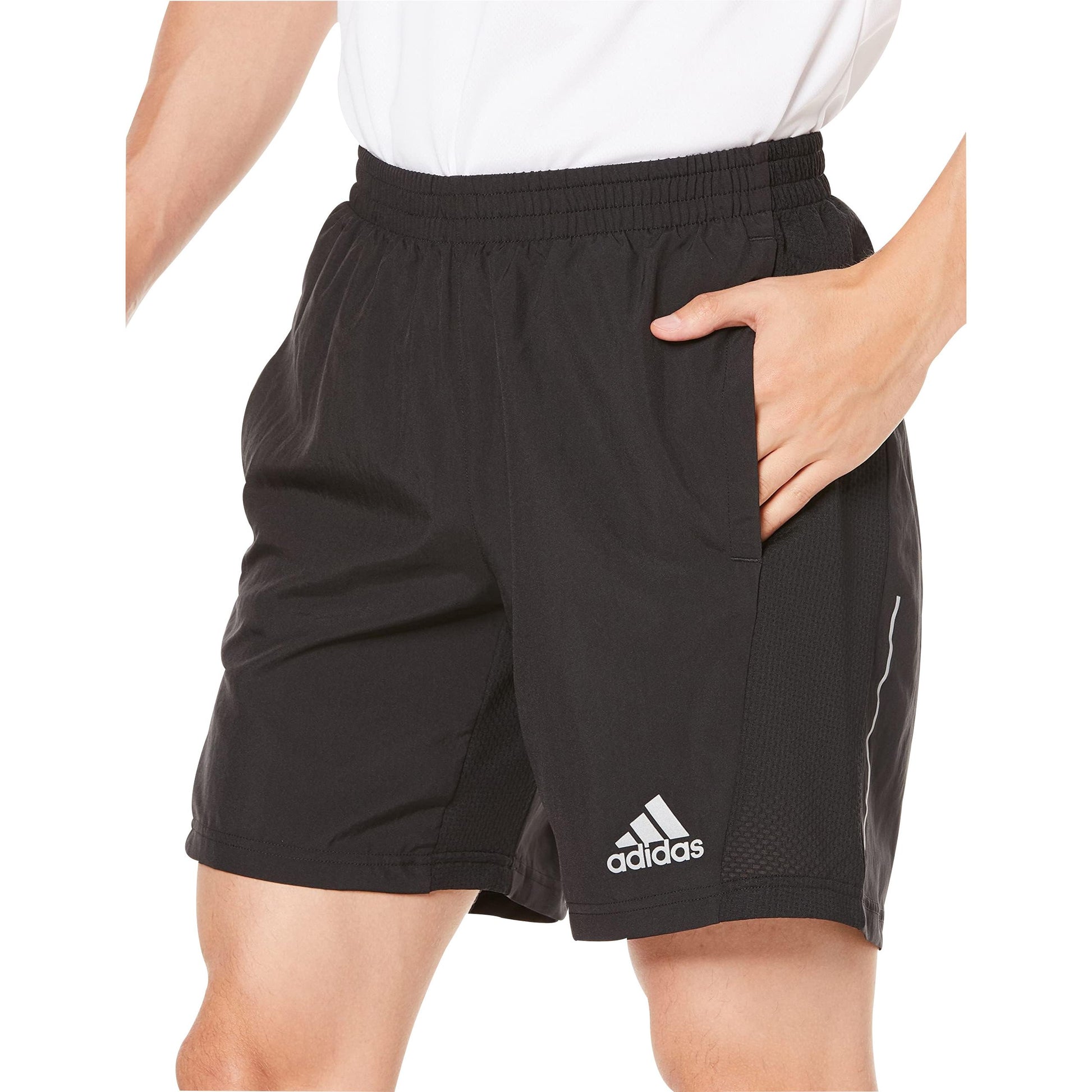 adidas Own The Run Cooler 9 Inch Mens Running Shorts - Black – Start Fitness