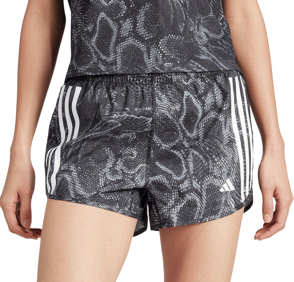 adidas Own The Run Excite AeroReady 3 Inch Womens Running Shorts - Black