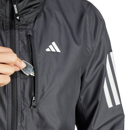 adidas Own The Run Womens Running Jacket - Black