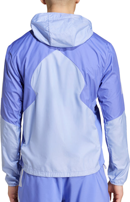 adidas Own The Run Mens Running Jacket Blue – Start Fitness