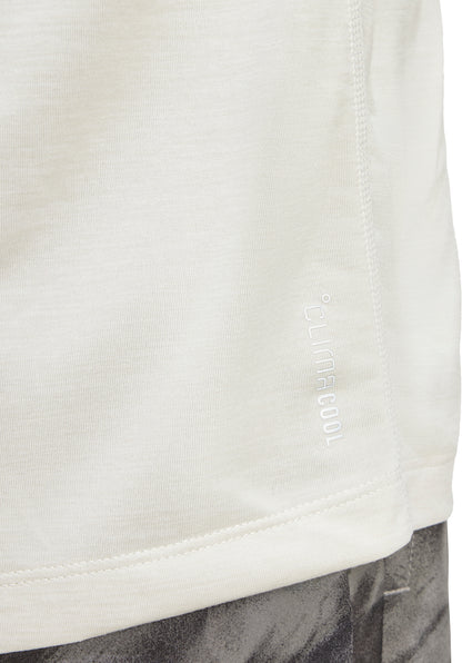 adidas Own The Run Melange Short Sleeve Mens Running Top - Grey