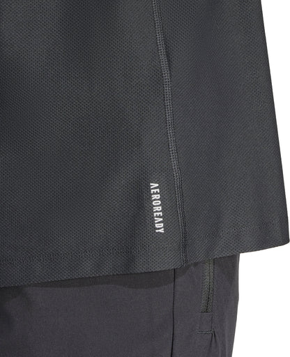 adidas Own The Run Short Sleeve Mens Running Top - Black
