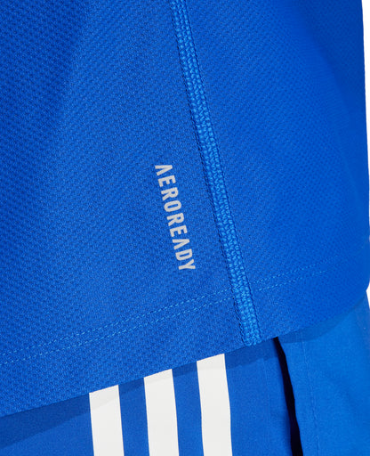 adidas Own The Run Short Sleeve Mens Running Top - Blue