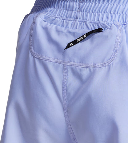 adidas Own The Run 4 Inch Womens Running Shorts - Blue