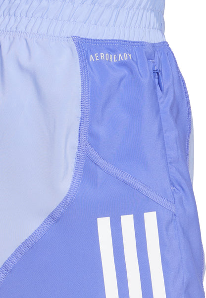 adidas Own The Run 4 Inch Womens Running Shorts - Blue