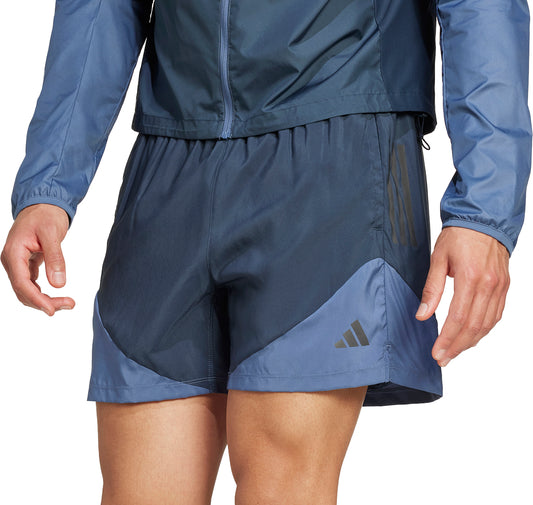 adidas Own The Run 5 Inch Mens Running Shorts - Blue