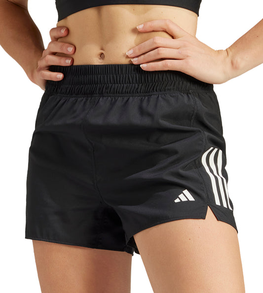 adidas Own The Run Base 3 Inch Womens Running Shorts - Black