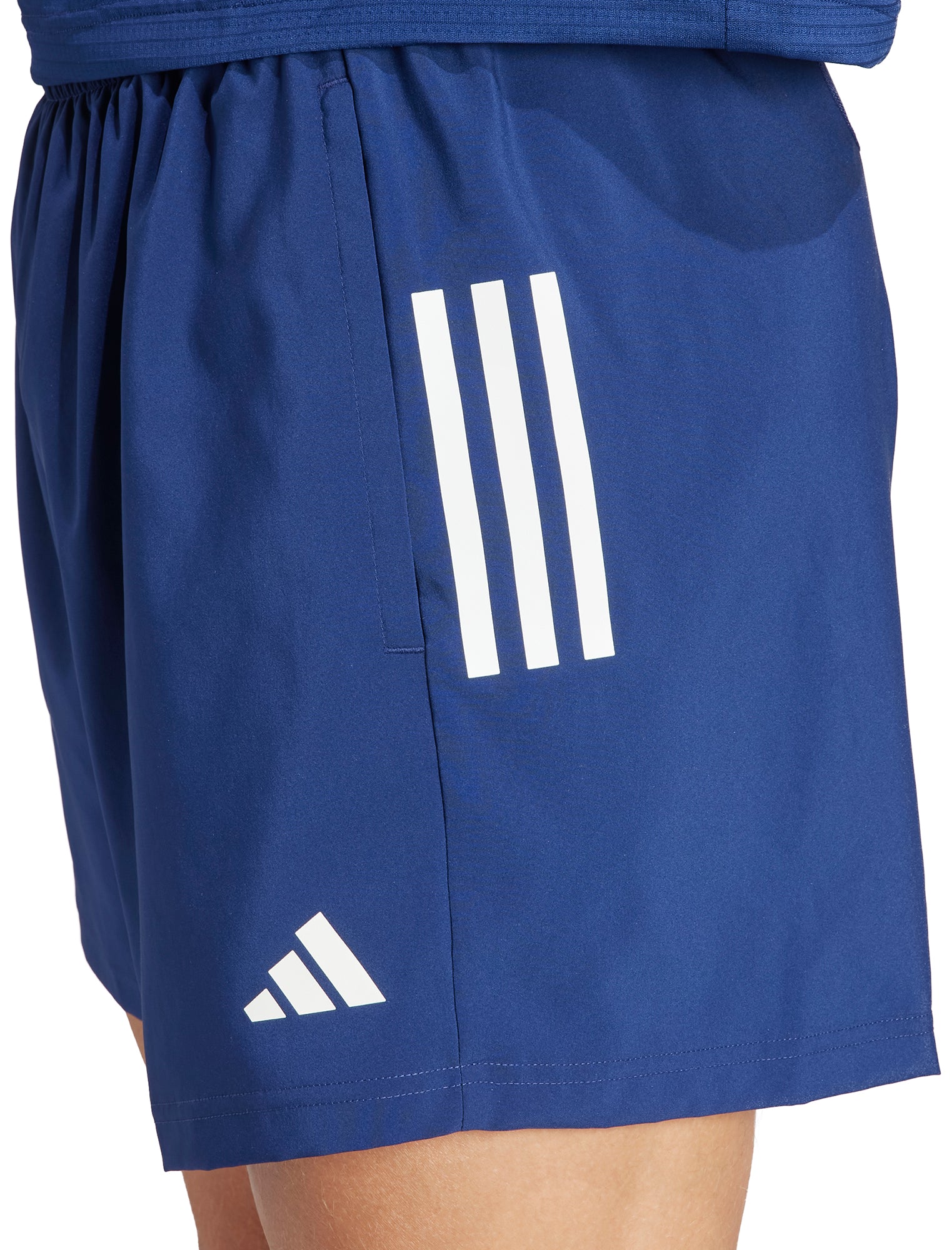 adidas Own The Run Inch Mens Running Shorts Blue Clothing