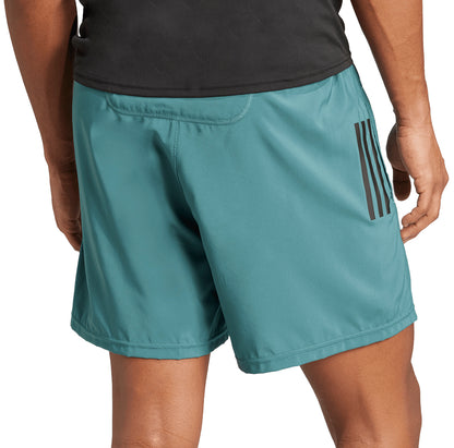 adidas Own The Run 7 Inch Mens Running Shorts - Green