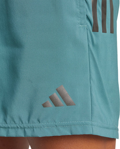 adidas Own The Run 7 Inch Mens Running Shorts - Green