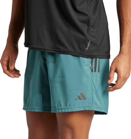 adidas Own The Run 7 Inch Mens Running Shorts - Green