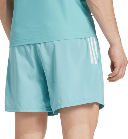 adidas Own The Run 5 Inch Mens Running Shorts - Green