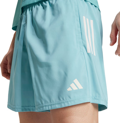 adidas Own The Run 5 Inch Mens Running Shorts - Green