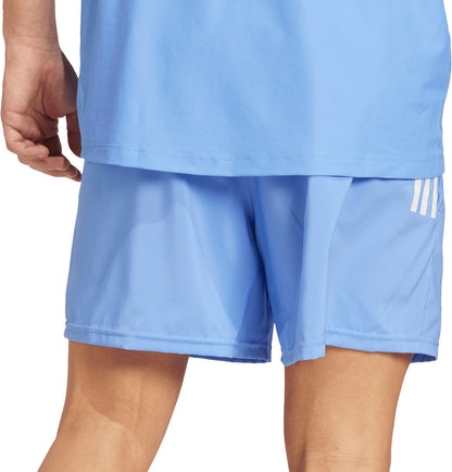 adidas Own The Run 7 Inch Mens Running Shorts - Blue