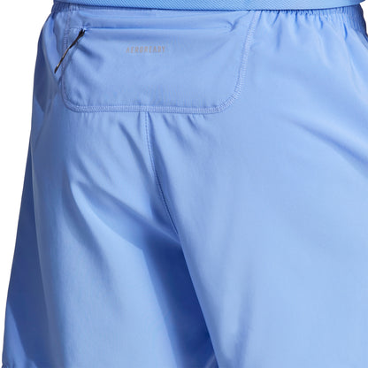 adidas Own The Run 7 Inch Mens Running Shorts - Blue
