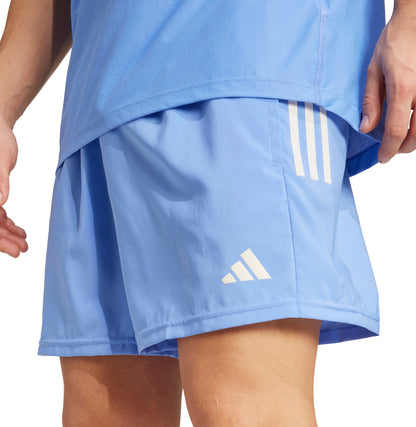 adidas Own The Run 7 Inch Mens Running Shorts - Blue