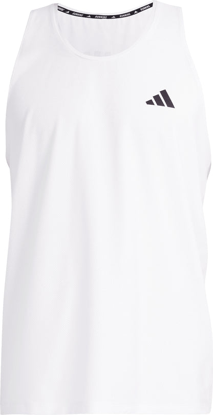 adidas Own The Run Mens Running Vest - White