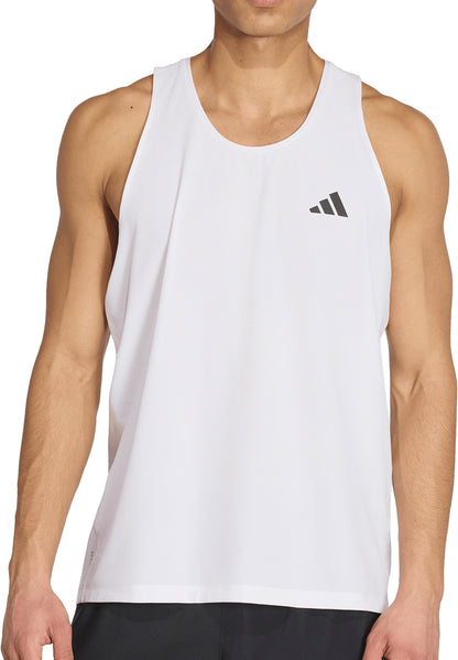 adidas Own The Run Mens Running Vest - White