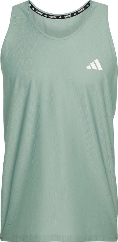 adidas Own The Run Mens Running Vest - Green