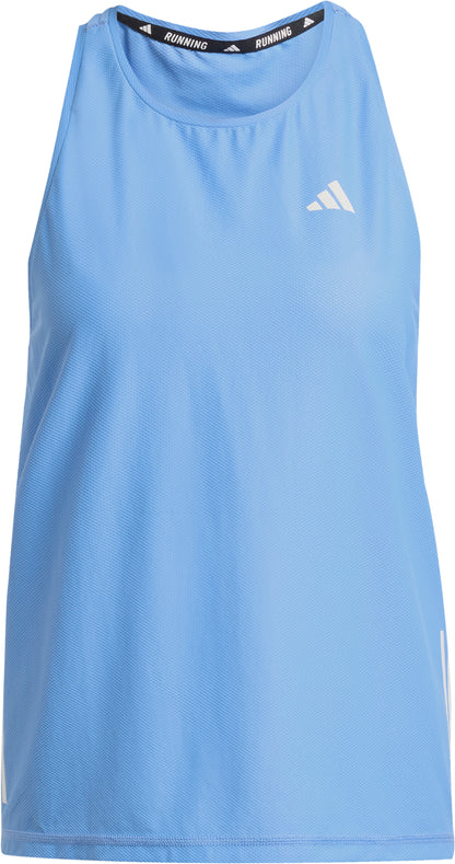 adidas Own The Run Womens Running Vest Tank Top - Blue