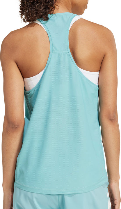 adidas Own The Run Womens Running Vest Tank Top - Green