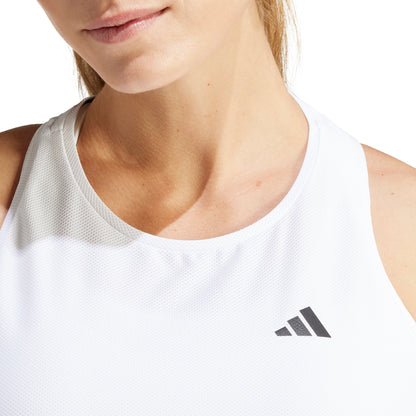 adidas Own The Run Womens Running Vest Tank Top - White – Start Fitness