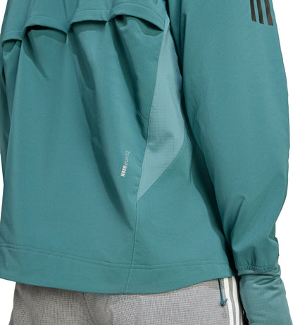 adidas Own The Run Winterized Mens Running Jacket - Green