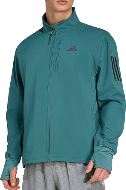 adidas Own The Run Winterized Mens Running Jacket - Green