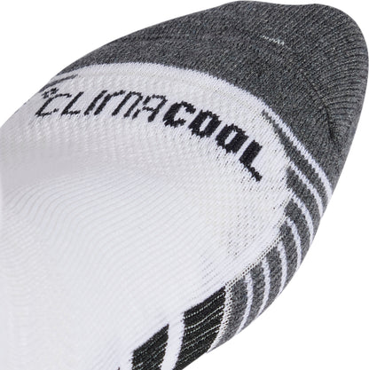 adidas Performance ClimaCool (3 Pack) Cushioned Quarter Socks - White