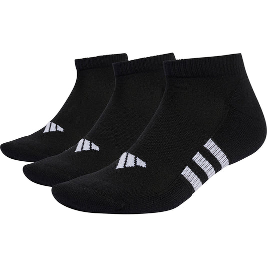 adidas Performance Cushioned (3 Pack) Low Socks - Black