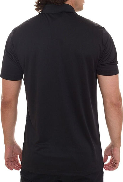 adidas Performance PrimeGreen Short Sleeve Mens Golf Polo Shirt - Black